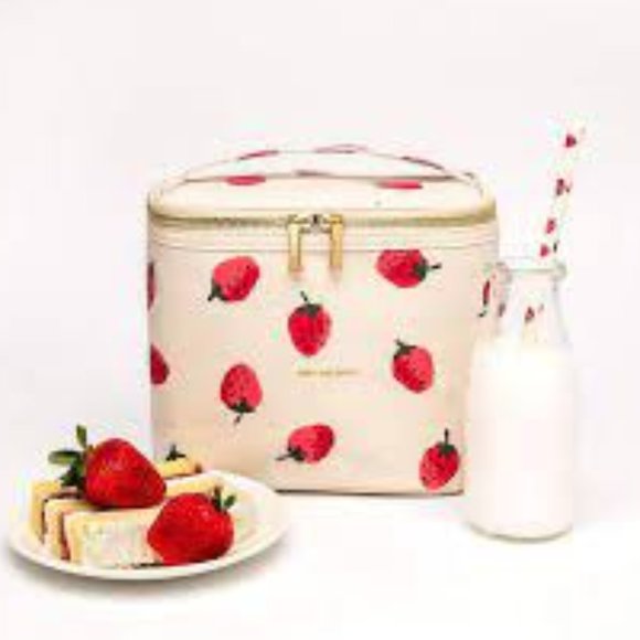 kate spade Bags Kate Spade Strawberry Fields Insulated Lunch Tote